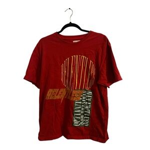 Strivers Row Fuel Cell Graphic Logo Relentless Red Short Sleeve T-Shirt XL